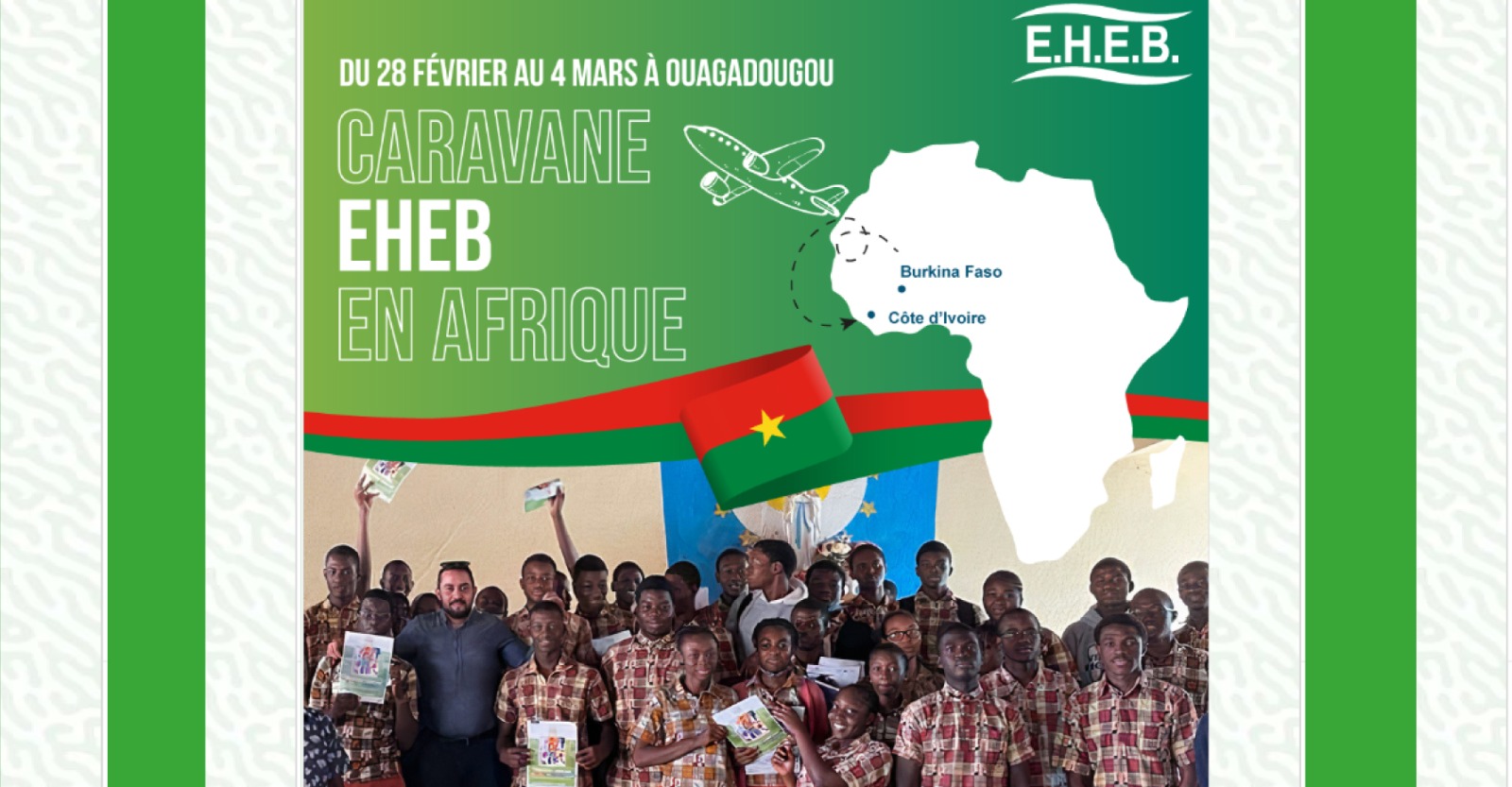 caravane EHEB au Burkina Faso