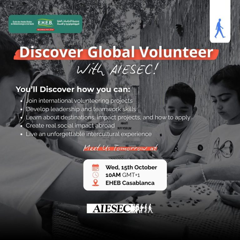 Discover Global Volunteer with AIESEC and EHEB!